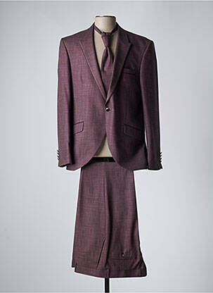Costume de cérémonie violet ADIMO pour homme
