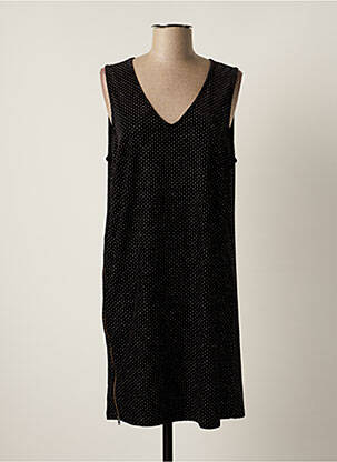 Robe courte sans manche sans manche noir SCHOOL RAG femme