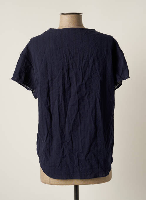 Blouse bleu TEDDY SMITH pour femme