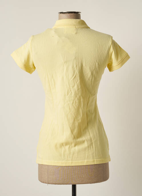 Polo jaune TEDDY SMITH femme