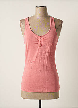 Débardeur stretch sans manche rose LOLA ESPELETA femme