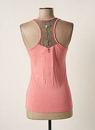 Débardeur stretch sans manche rose LOLA ESPELETA femme