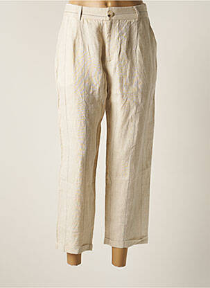 Pantalon 7/8 beige THE KORNER pour femme