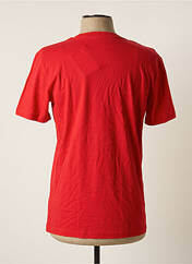 T-shirt rouge FACT RUCKY pour homme seconde vue