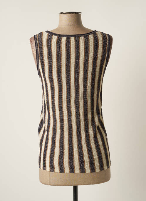 Débardeur beige TEDDY SMITH pour femme