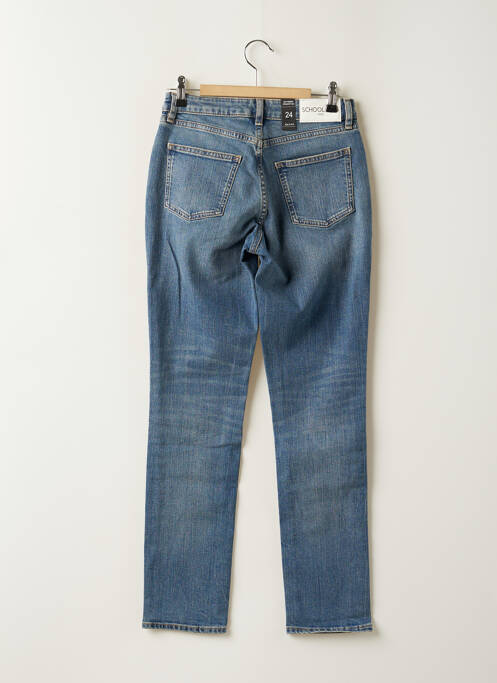 Jeans coupe slim bleu SCHOOL RAG pour femme