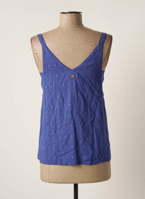 Top bleu LOLA ESPELETA pour femme