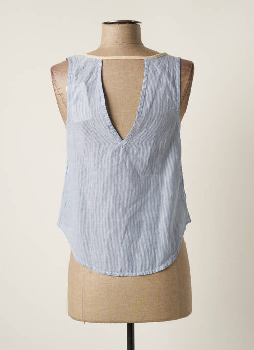 Top bleu TEDDY SMITH pour femme