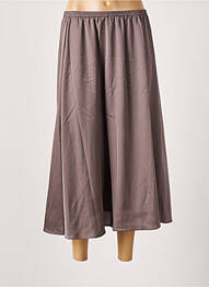 Jupe longue doublure gris SCHOOL RAG femme