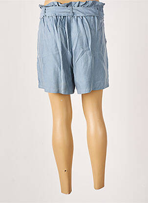 Short taille élastique taille haute bleu LOLA ESPELETA femme