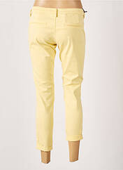 Pantalon 7/8 jaune TEDDY SMITH pour femme seconde vue