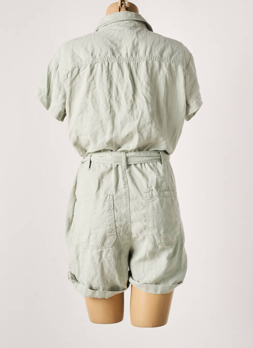 Combishort vert TEDDY SMITH pour femme