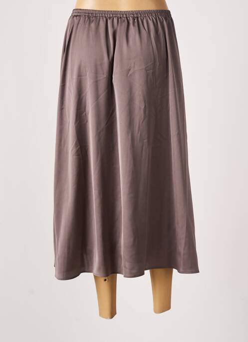 Jupe longue gris SCHOOL RAG pour femme