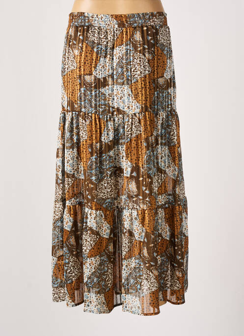 Jupe longue marron LOLA ESPELETA pour femme