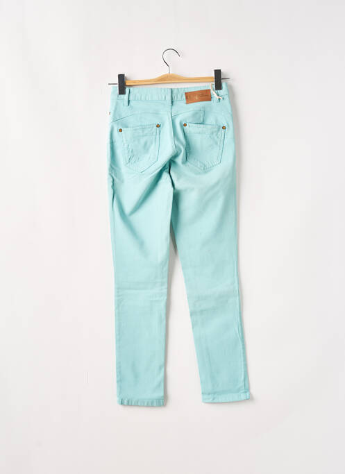 Pantalon slim bleu LOLA ESPELETA pour femme