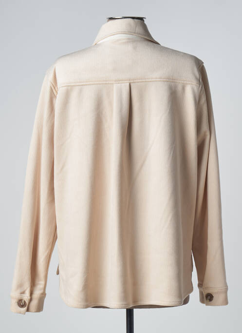 Veste casual coupe droite beige TONI femme
