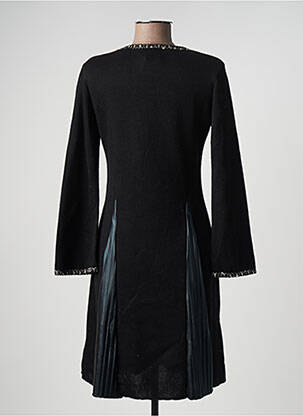 Robe courte manches longues manches longues noir LO! LES FILLES femme