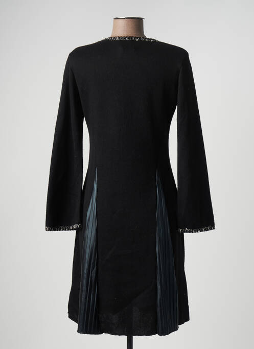 Robe courte manches longues manches longues noir LO! LES FILLES femme