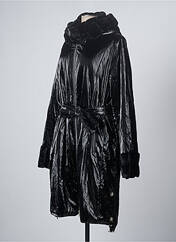 Manteau long noir ELEONORA AMADEI pour femme seconde vue