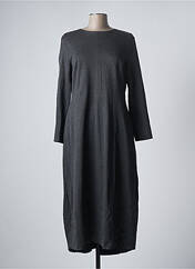 Robe longue gris ELEONORA AMADEI pour femme seconde vue