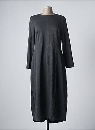 Robe longue gris ELEONORA AMADEI pour femme