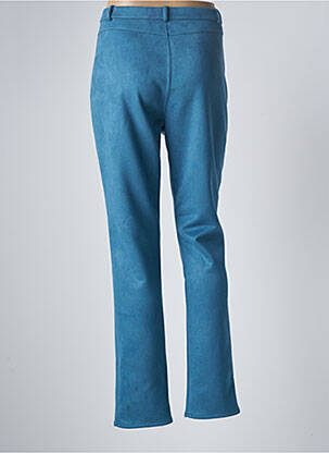 Pantalon slim stretch taille normale bleu GEVANA femme