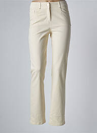 Pantalon slim stretch taille normale beige PAUSE CAFE femme