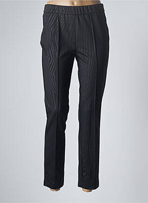 Pantalon slim taille élastique taille normale noir TONI femme