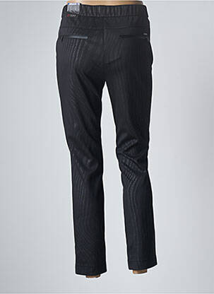 Pantalon slim taille élastique taille normale noir TONI femme