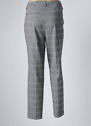 Pantalon droit tissage popeline taille normale gris GARDEUR femme