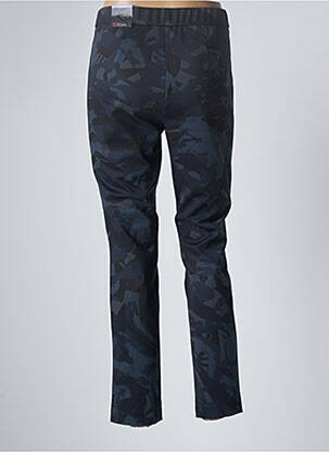 Pantalon slim taille élastique taille normale bleu TONI femme