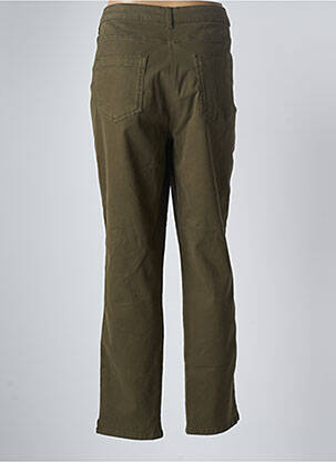 Pantalon slim stretch taille normale vert FUEGO WOMAN femme