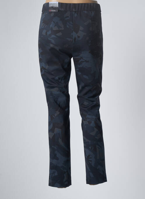 Pantalon slim taille élastique taille normale bleu TONI femme