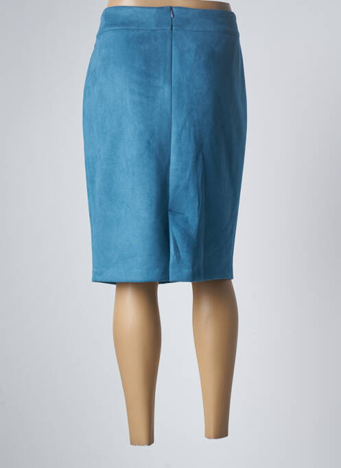 Jupe mi-longue bleu GEVANA pour femme