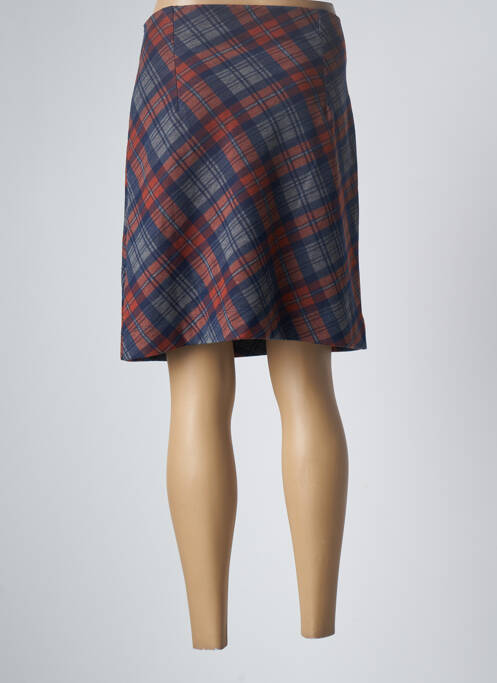 Jupe mi-longue orange LOLESFILLES pour femme