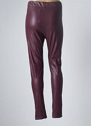 Jegging taille haute taille haute violet LESLIE femme