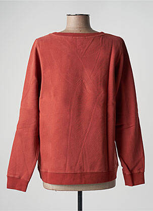 Pull finition bords-côtes manches longues marron FRENCH DISORDER femme