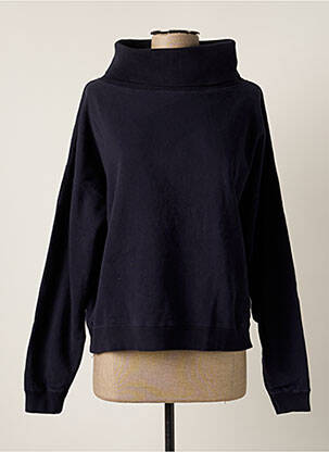 Sweat-shirt stretch manches longues bleu FRENCH DISORDER femme