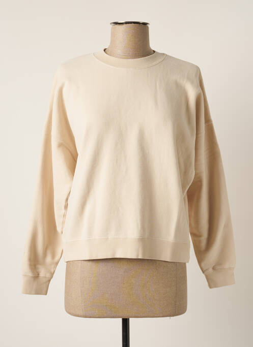 Sweat-shirt beige FRENCH DISORDER pour femme