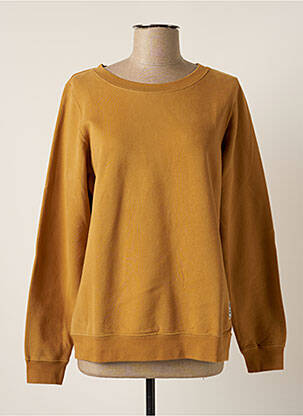 Sweat-shirt stretch manches longues marron FRENCH DISORDER femme