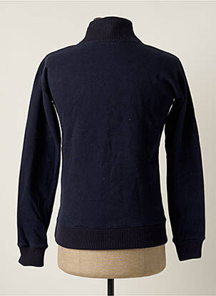 Sweat-shirt finition bords-côtes manches longues bleu FRENCH DISORDER homme
