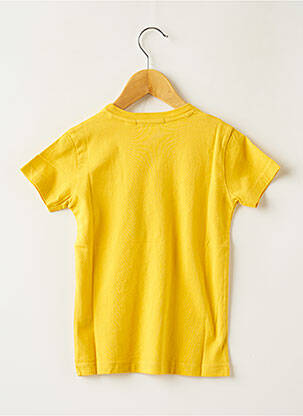T-shirt stretch manches courtes jaune FRENCH DISORDER enfant