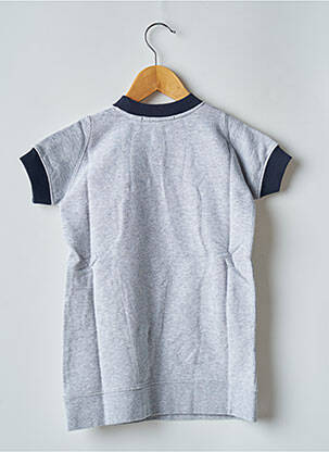 Robe mi-longue manches courtes manches courtes gris FRENCH DISORDER fille