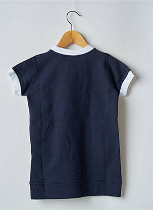 Robe mi-longue manches courtes manches courtes bleu FRENCH DISORDER fille
