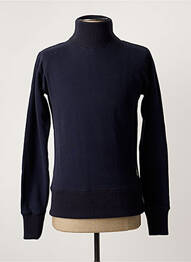 Pull col roulé stretch manches longues bleu FRENCH DISORDER homme