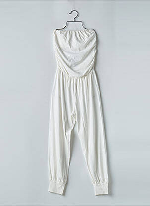 Combi-pantalon coupe cintrée sans manche beige SANFASON femme