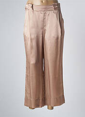 Pantalon large beige SANFASON pour femme seconde vue