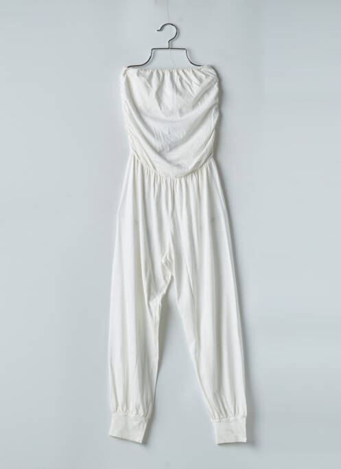 Combi-pantalon coupe cintrée sans manche beige SANFASON femme