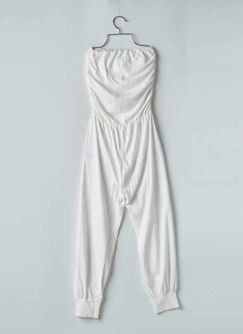 Combi-pantalon coupe cintrée sans manche beige SANFASON femme