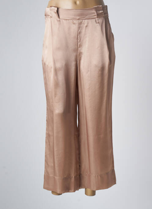 Pantalon large beige SANFASON pour femme